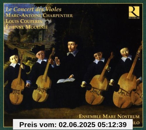 Charpentier/Couperin/Moulinié: Le Concert des Violes von De Ensemble Mare Nostrum