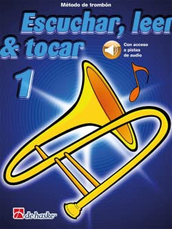 Escuchar, leer & tocar 1 trombón-Trombone BC-BOOK+AUDIO-ONLINE von De Haske Publications