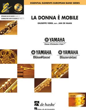 La donna è mobile - Blasorchester - Partitur + CD von De Haske Publications