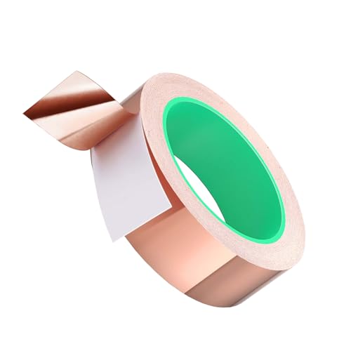 DeJivsin Kupferband Gegen Schnecken, 20mm x 20m, Schneckenzaun Schneckenschutz für Hochbeet Pflanzen, Kupferband Kupferfolienband Tape Abschirmband, Schneckenzaun Schneckenschutz Schneckenfalle DeJivsin Kupferband Gegen Schnecken, 20mm x 20m, Schneckenzaun Schneckenschutz für Hochbeet Pflanzen, Kupferband Kupferfolienband Tape Abschirmband, Schneckenzaun Schneckenschutz Schneckenfalle von DeJivsin