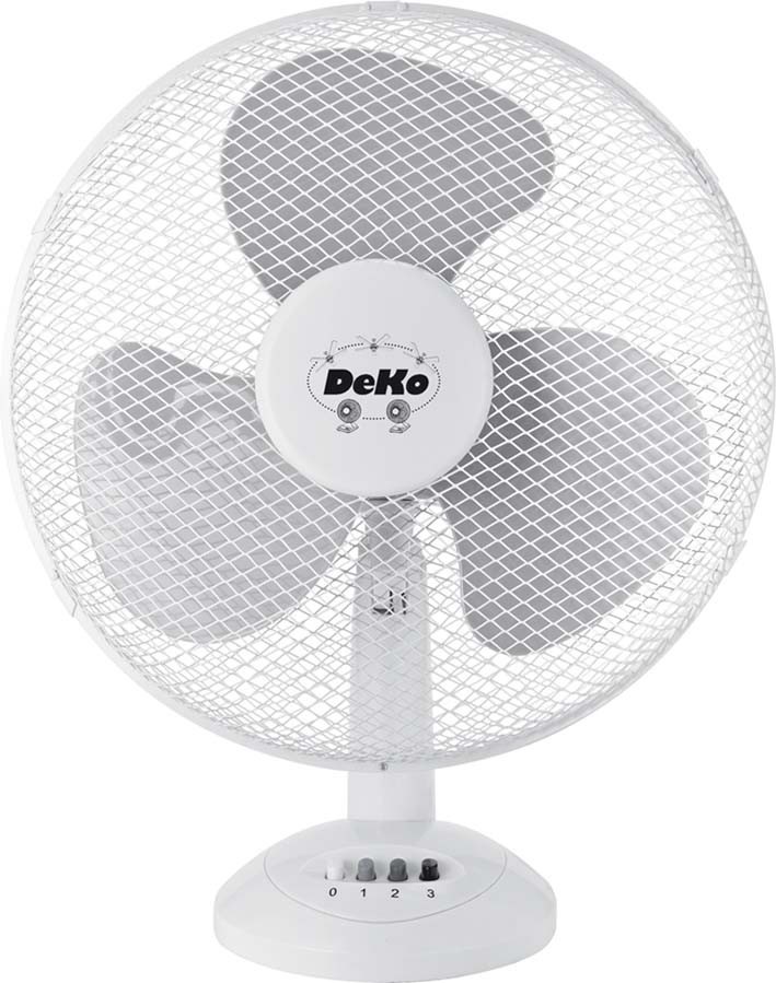 DeKon Tischventilator B 405 Stratos ws von DeKon