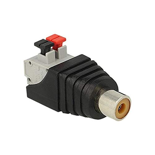 4x Delock 65565 Adapter Terminalblock mit Drucktaste > Cinch Buchse 4x Delock 65565 Adapter Terminalblock mit Drucktaste > Cinch Buchse von DeLOCK