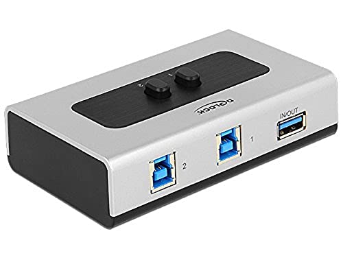 DeLOCK 87667 Switch 2-Port USB 3.0 manuell bidirektional von DeLOCK