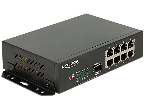 DELOCK Gigabit Ethernet Switch 8 Port + 1 SFP von DeLOCK