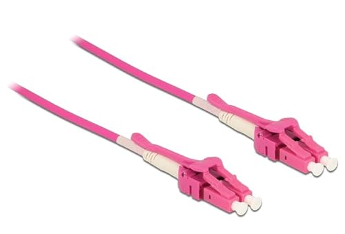 DELOCK Kabel Lichtwellenleiter LC > LC Multimode OM4 Uniboot 10 m von DeLOCK