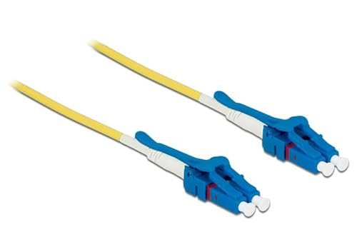 DELOCK Kabel Lichtwellenleiter LC > LC Singlemode OS2 Uniboot 5 m von DeLOCK