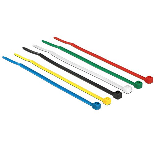 DELOCK Kabelbinder farbig 100 Stk L100 x B2.5 mm von DeLOCK