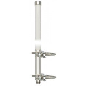 DELOCK WLAN Antenne N Buchse 802.11 b/g/n 12 dBi 118,5 cm omnidirektional starr Mastmontage Weiss Outdoor DELOCK WLAN Antenne N Buchse 802.11 b/g/n 12 dBi 118,5 cm omnidirektional starr Mastmontage Weiss Outdoor von DeLOCK