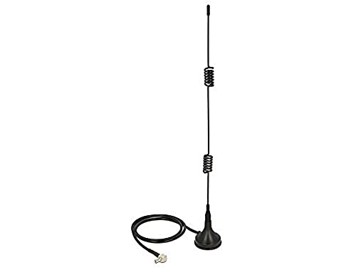 DeLOCK 12480 Omni-direktionale Antenne TS-9 3dBi Netzwerkantenne (3 dBi, 0.698-2.7, 50 Ω, 360°, Omni-direktionale Antenne, TS-9) von DeLOCK