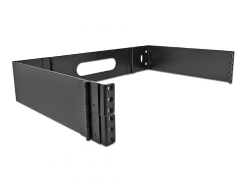 DeLOCK 19 Zoll Wandhalterung 2 HE klappbar schwarz DeLOCK 19 Zoll Wandhalterung 2 HE klappbar schwarz von DeLOCK