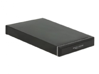 DeLOCK 47226, HDD / SSD-Gehäuse, 2.5 Zoll, Serial ATA III, 6 Gbit/s, USB Anschluss, Schwarz von DeLOCK