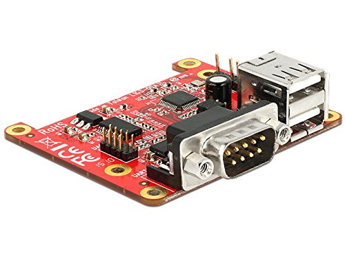 DeLOCK 62649 Schnittstellenkarten/Adapter (Micro-USB, Seriell, USB 2.0, Schwarz, Rot, Silber) von DeLOCK