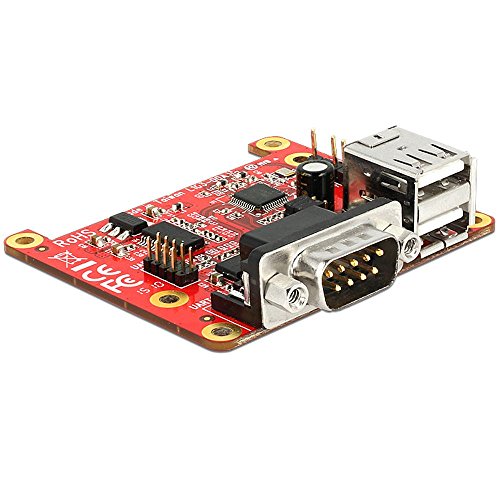 DeLOCK 62649 Schnittstellenkarten/Adapter (Micro-USB, Seriell, USB 2.0, Schwarz, Rot, Silber) von DeLOCK