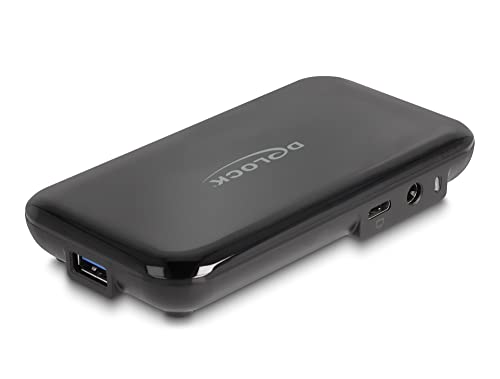 DeLOCK 64209 USB 3.2 Gen 2 Hub mit 4 USB Typ-A und 3 USB Type-C Ports von DeLOCK