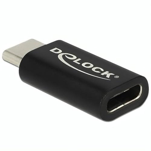 DeLOCK 65697 Kabelschnittstellen-/Gender-Adapterter USB Type-C USB Typ-C Schwarz DeLOCK 65697 Kabelschnittstellen-/Gender-Adapterter USB Type-C USB Typ-C Schwarz von DeLOCK