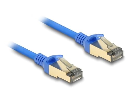 DeLOCK 80335 Netzwerkkabel Blau 3 m Cat8.1 F/FTP (FFTP) von DeLOCK