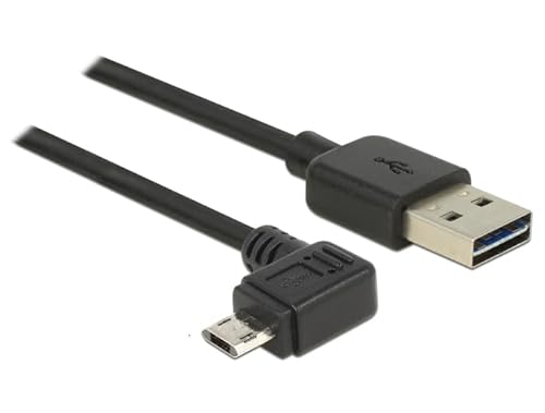 DeLOCK 83847 0.5 m USB A Micro-B schwarz Kabel USB von DeLOCK