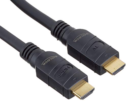 DeLOCK 85284 HDMI Cable 10 m HDMI Type A (Standard) Black von DeLOCK