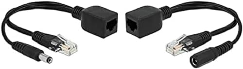 DeLOCK Adapter Passives PoE Adapter Set RJ-45 > DC 5,5 x 2,1mm DeLOCK Adapter Passives PoE Adapter Set RJ-45 > DC 5,5 x 2,1mm von DeLOCK