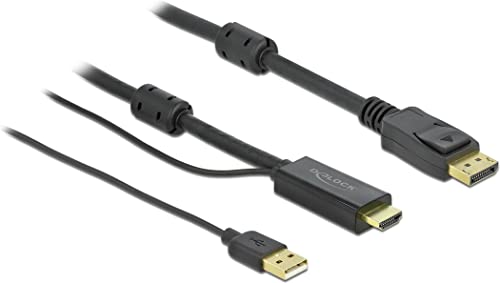 DeLOCK Cable HDMI A DISPLAYPORT 4K 30HZ 3M DeLOCK Cable HDMI A DISPLAYPORT 4K 30HZ 3M von DeLOCK