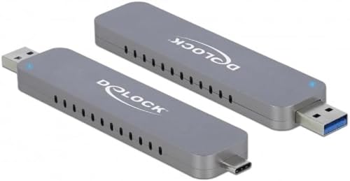 DeLOCK Externes Gehäuse für M.2 NVMe PCIe SSD mit USB Type-C und Typ-A Stecker DeLOCK Externes Gehäuse für M.2 NVMe PCIe SSD mit USB Type-C und Typ-A Stecker von DeLOCK