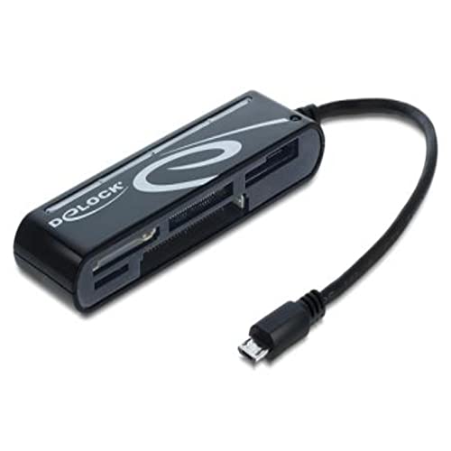 DeLOCK Micro USB OTG Card Reader 6 Slots - Kartenleser - USB, 91732 DeLOCK Micro USB OTG Card Reader 6 Slots - Kartenleser - USB, 91732 von DeLOCK