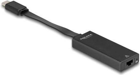 DeLOCK USB Type-C Adapter zu Gigabit LAN Slim von DeLOCK