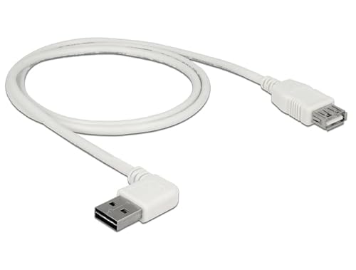 DeLOCK 85179 1 m USB A USB A männlich weiblich weiß Kabel USB – Kabel USB (1 m, USB A, USB A, 2.0, männlich/weiblich, weiß) von DeLOCK