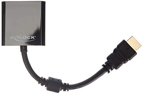 DeLock Adapterkabel HDMI-A St > VGA Buchse schwarz, 133048 von DeLOCK