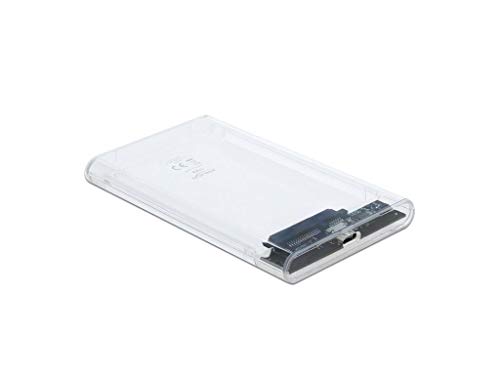 DeLock Externes Gehäuse für 2.5"" SATA HDD/SSD mit SuperSpeed USB 10 Gbps (USB, 42617 von DeLOCK