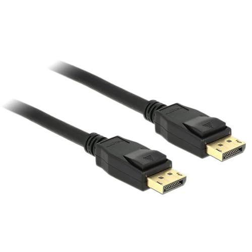 DeLock Kabel DisplayPort 1.2 Stecker > DisplayPort Stecker 5 m schwarz 4K DeLock Kabel DisplayPort 1.2 Stecker > DisplayPort Stecker 5 m schwarz 4K von DeLOCK