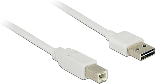 DeLOCK 2 m, usb2.0-a/usb2.0-b 2 m USB A USB B männlich männlich weiß Kabel USB – Kabel USB (usb2.0-a/usb2.0-b, 2 m, USB A, USB B, 2.0, männlich/männlich, weiß) von DeLOCK