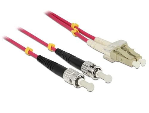 DeLock Kabel LWL LC/ST 50/125µ 3m OM4 von DeLOCK