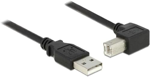 DeLock Kabel USB 2.0 A Stecker > USB 2.0 B Stecker 90 G gewinkelt unten 0,5 m schwarz DeLock Kabel USB 2.0 A Stecker > USB 2.0 B Stecker 90 G gewinkelt unten 0,5 m schwarz von DeLOCK