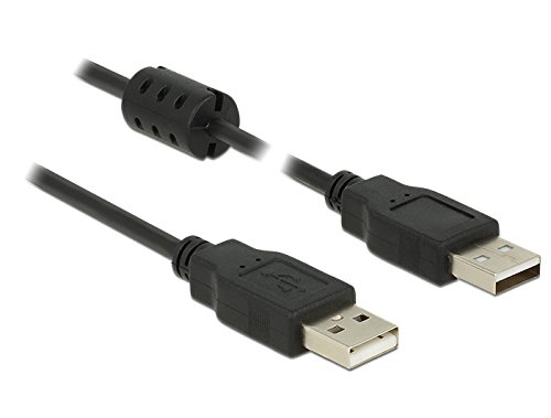 DeLock Kabel USB 2.0 Typ-A Stecker > USB 2.0 Typ-A Stecker 1,0 m schwarz von DeLOCK