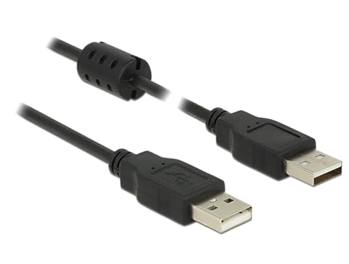 DeLock Kabel USB 2.0 Typ-A Stecker > USB 2.0 Typ-A Stecker 2,0 m schwarz von DeLOCK