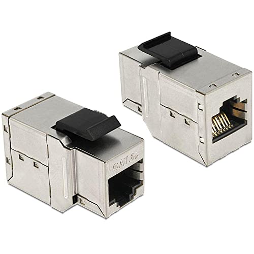 DeLock Keystone Modul RJ45 Buchse > RJ45 Buchse Cat.6A von DeLOCK