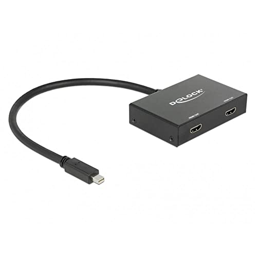 DeLock Splitter Mini Displayport 1.2 in > 2 x HDMI Out von DeLOCK