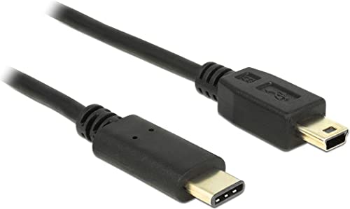 DeLock USB Kabel C -> Mini-B St/0.50m Schwarz DeLock USB Kabel C -> Mini-B St/0.50m Schwarz von DeLOCK