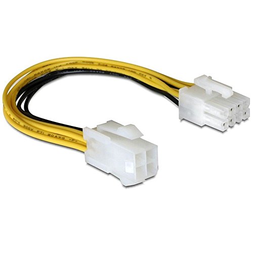 Delock 133107 Kabel Stromversorgung 8Pin EPS > 4Pin ATX/P4 von DeLOCK