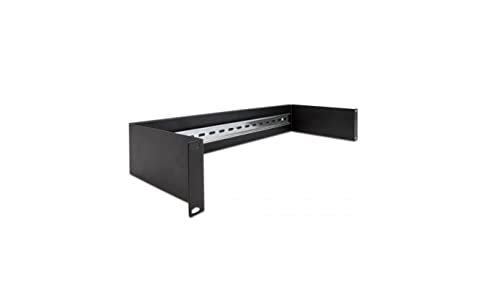 Delock 19" Hutschienenpanel 2 HE - schwarz Delock 19" Hutschienenpanel 2 HE - schwarz von DeLOCK