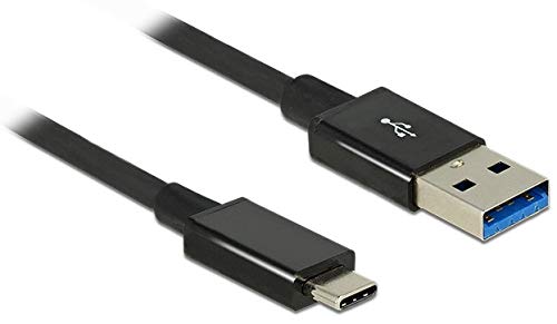 Delock 1m USB 3.1 Gen 2 Type-C/Type-A 1m USB A USB C Schwarz USB Kabel, 83983 Delock 1m USB 3.1 Gen 2 Type-C/Type-A 1m USB A USB C Schwarz USB Kabel, 83983 von DeLOCK
