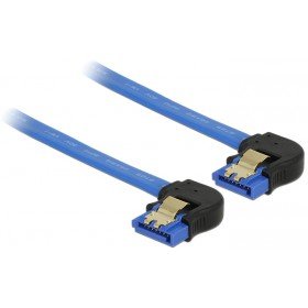 Delock 85099 1 m SATA 7-pin SATA 7-pin schwarz, blau Kabel SATA – Kabel SATA von DeLOCK