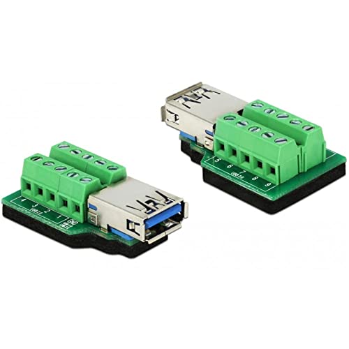 Delock Adapter (USB 3.0 A Buchse - Terminalblock 10-polig) von DeLOCK