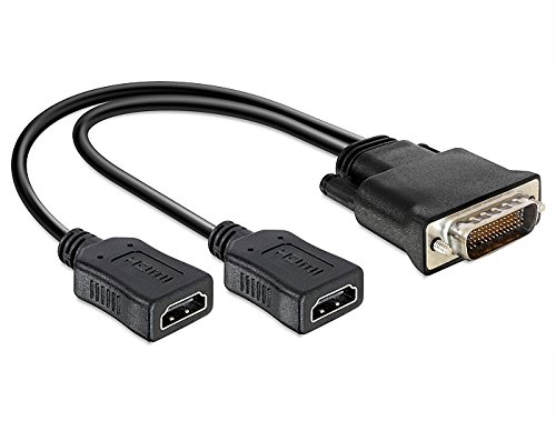 Delock Adapter DMS-59 Stecker zu 2X HDMI Buchse 20 cm von DeLOCK