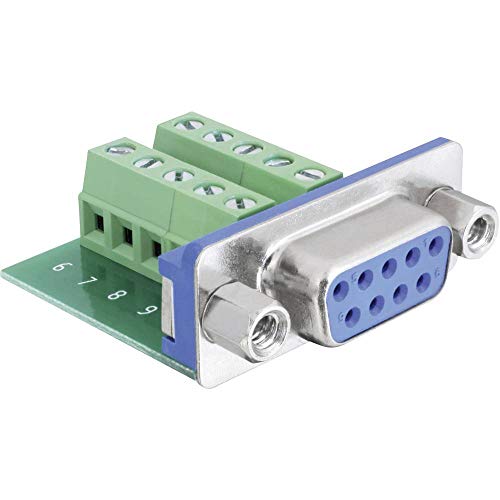 Delock Adapter Sub-D 9-polig Buchse zu Terminalblock 10-Polig Delock Adapter Sub-D 9-polig Buchse zu Terminalblock 10-Polig von DeLOCK