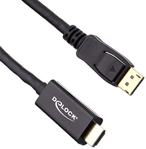 Delock Aktives DisplayPort 1.2 zu HDMI Kabel 4K 60 Hz 1 m von DeLOCK