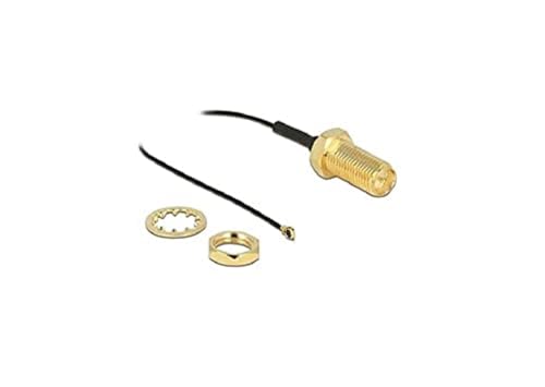 Delock Antennenkabel RP-SMA Buchse zum Einbau zu MHF® 4 Stecker 0.81 35 cm von DeLOCK