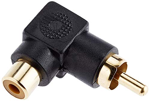 Delock Cinch Adapter Stecker zu Buchse gewinkelt von DeLOCK