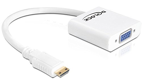 Delock HDMI-Adapter (HDMI-Mini C Stecker - VGA Buchse) von DeLOCK